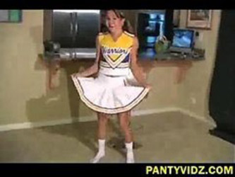 Eurasian Cheerleader Panty Goddess Kitty